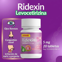 Ridexin Levocetirizina 5 Mg Frasco Con 30 Tabletas SBL Pharma