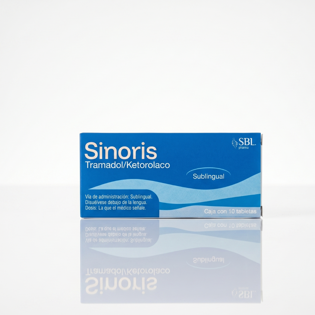 Sinoris Tramadol/Ketorolaco 25 Mg/10 Mg Caja con 10 Tabletas Sublingual SBL Pharma