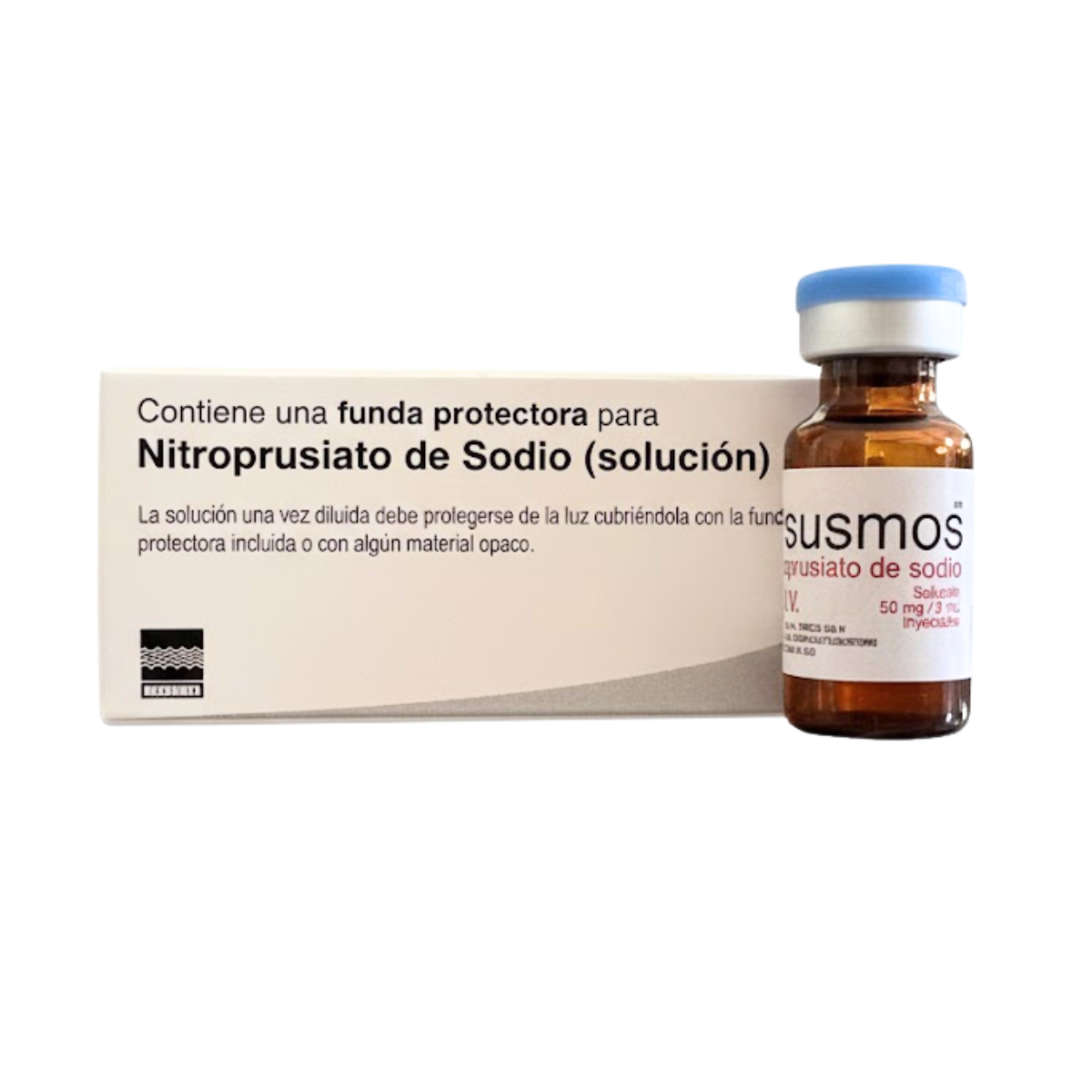 Susmos Nitroprusiato 50 Mg Inyectable 1 Frasco Con Funda