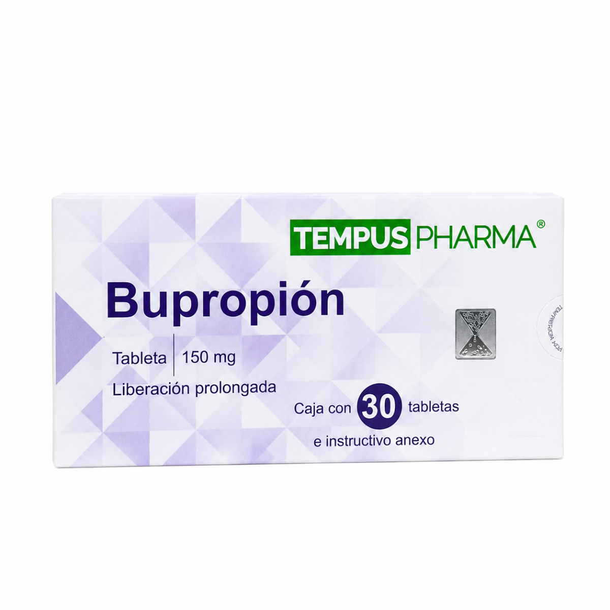 Bupropión 150mg con 30 Cápsulas Tempus pharma