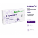 Bupropión 150mg con 30 Cápsulas Tempus pharma