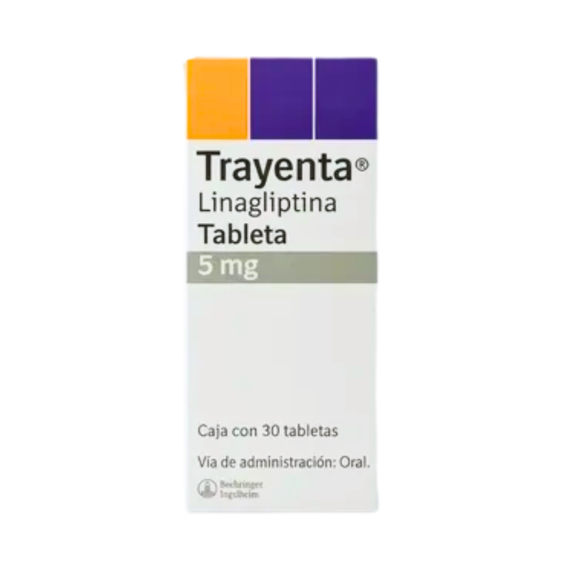 Trayenta 5 mg Linagliptina 30 tabletas