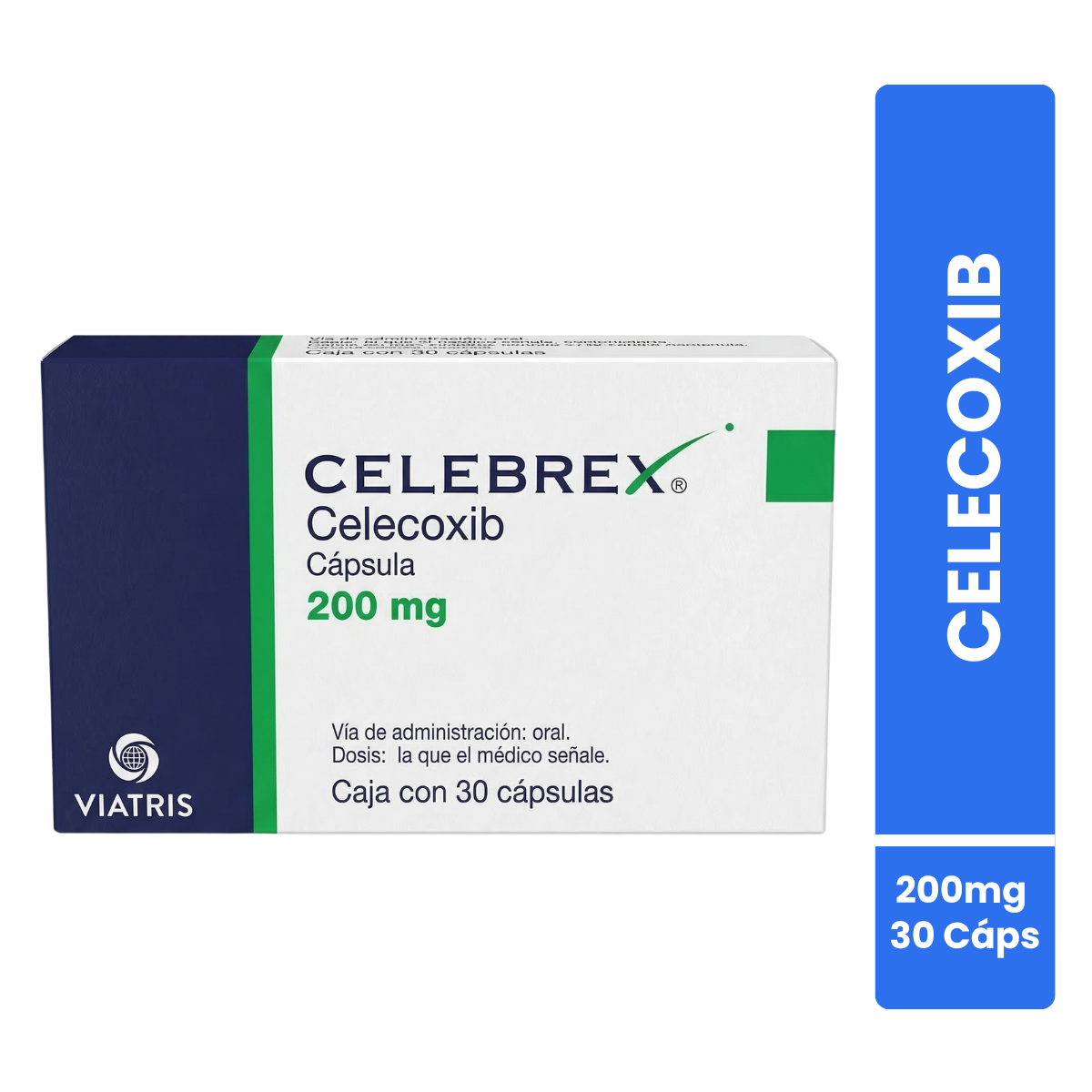 Celebrex Celecoxib 200 Mg Caja con 30 Cápsulas Viatris