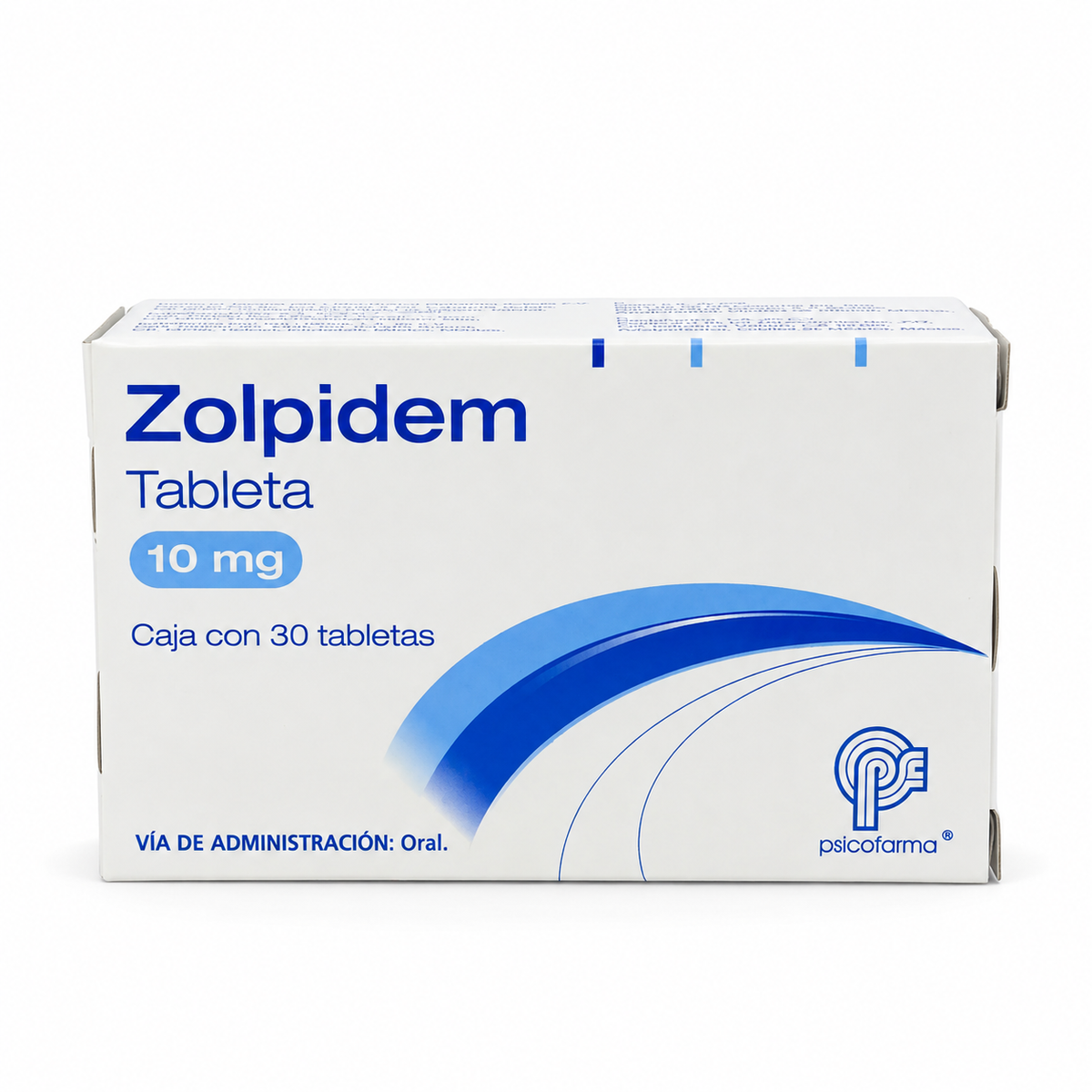 Zolpidem 10 Mg Caja con 30 Tabletas