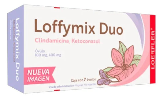 Clindamicina Ketoconazol 100/400 Mg 7 Óvulos Loeffler
