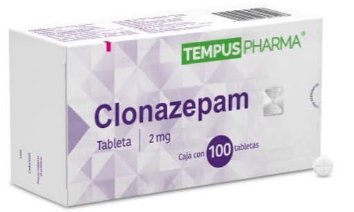 Clonazepam 2mg 100 tabletas - Tempus Pharma